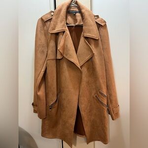 HYFVE Suede Jacket Trench